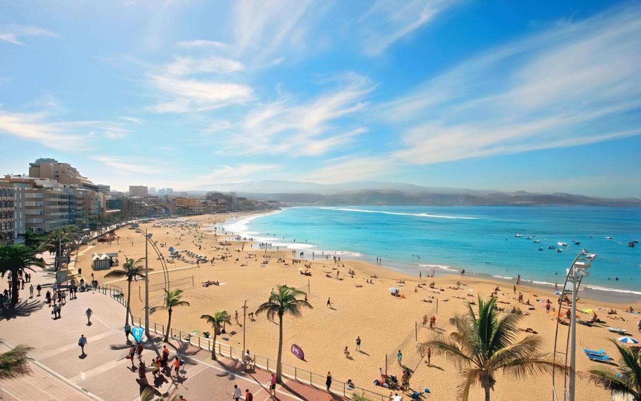 Upscale***Las Canteras Beach***Balcony Apartment Las Palmas de Gran Canaria Exterior foto